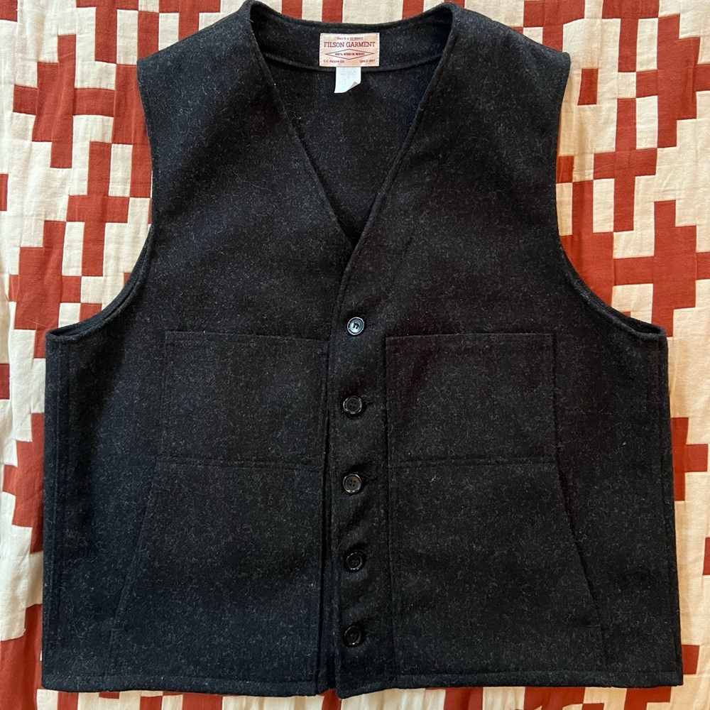 FILSON MACKINAW WOOL VEST